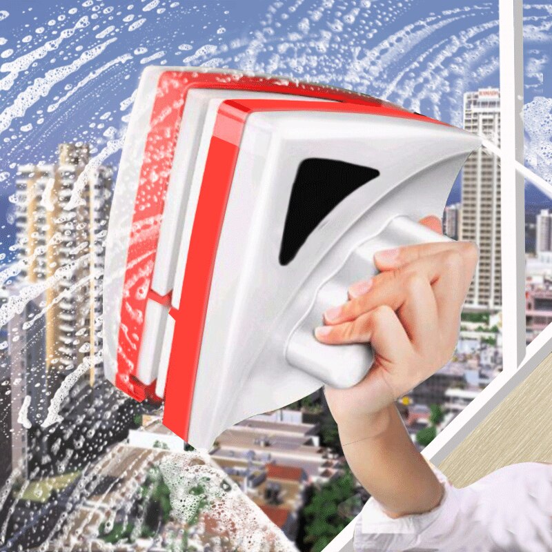 Magnetic window cleaner
