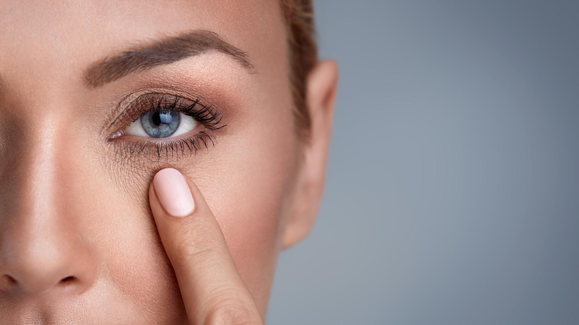 Dry skin under the eyes