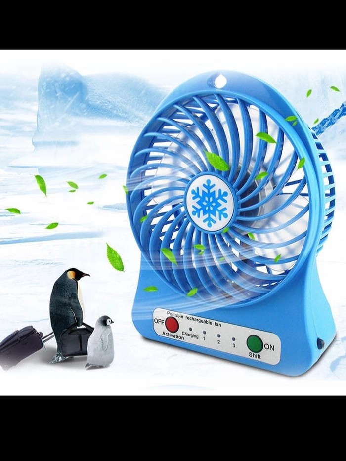 rechargeable mini fan
