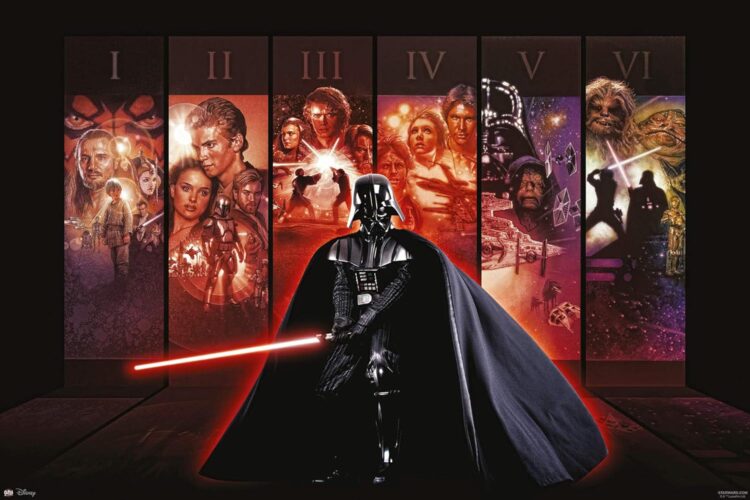 Star Wars episode three posters 