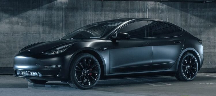 Tesla Model 3 Matte Black 