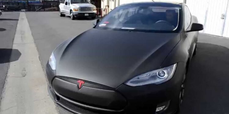 Tesla Model 3 Matte Black 